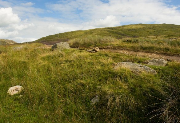 Ffordd Rufeinig Rowen Roman Road - Hawlfraint Ein Treftadaeth / Copyright Our Heritage