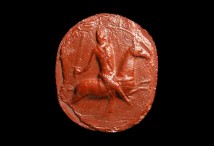 Sêl Llywelyn / Llywelyn's seal - Hawlfraint Amgueddfa Cymru / Copyright National Museum of Wales