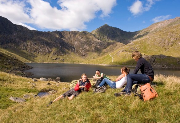 Yr Wyddfa / Snowdon - Hawlfraint Cyngor Gwynedd / Copyright Gwynedd Council