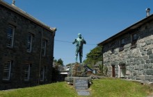 Cofeb Hedd Wyn Statue - Hawlfraint Ein Treftadaeth / Copyright Our Heritage
