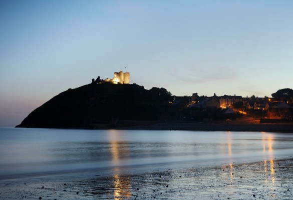 Castell Cricieth Castle - Hawlfraint Kiran Ridley © Partneriaeth Prosiect Tywysogion Gwynedd / Copyright Kiran Ridley © the Princes of Gwynedd Project Partners