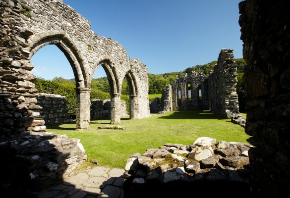 Abaty Cymer Abbey - Hawlfraint Kiran Ridley © Partneriaeth Prosiect Tywysogion Gwynedd / Copyright Kiran Ridley © the Princes of Gwynedd Project Partners